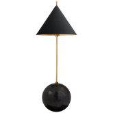 Lámpara de escritorio con base Cleo Orb
